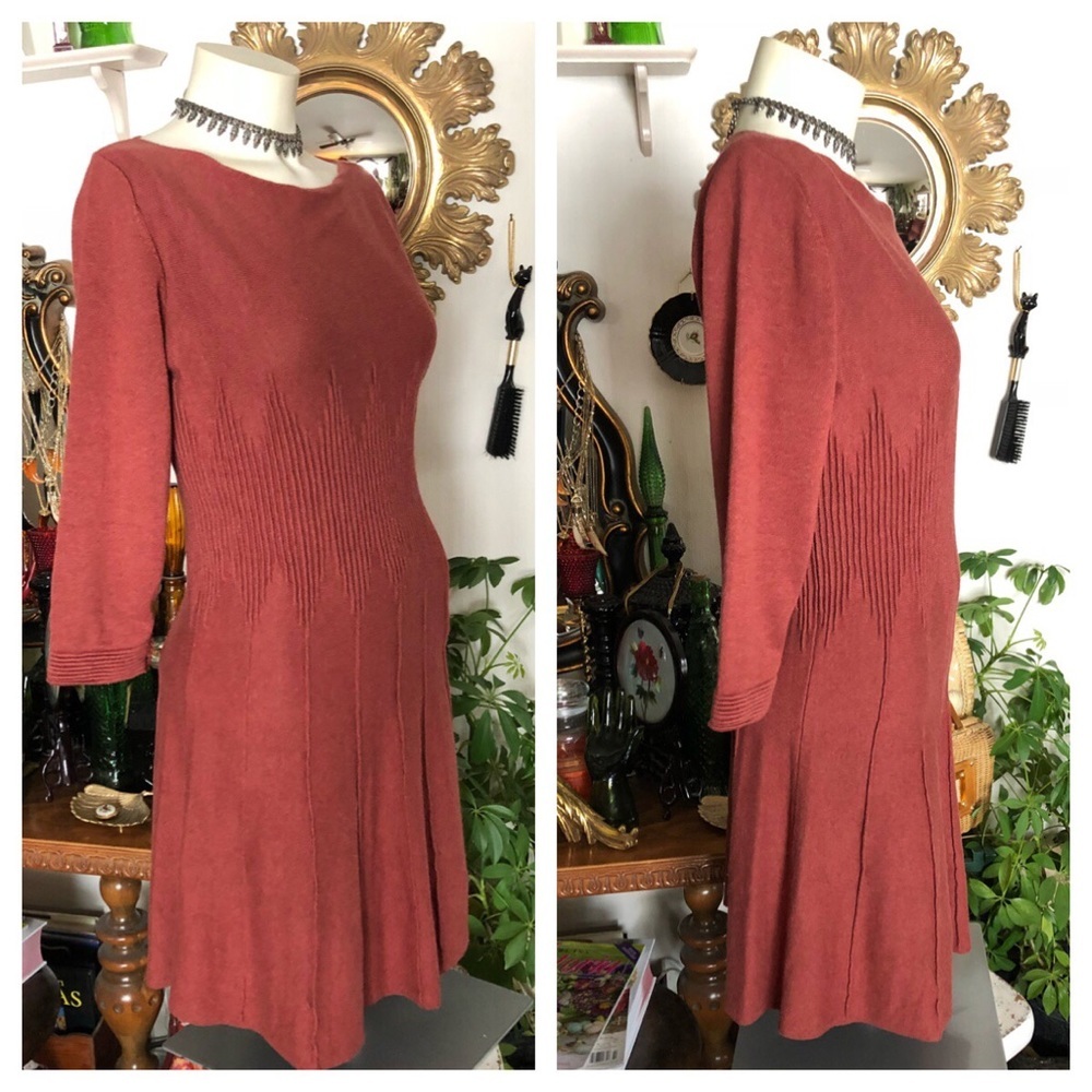 Pumpkin Sweater Dress - Picture 4 of 7